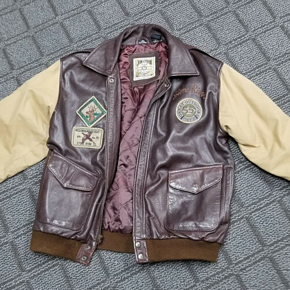 Jonathan Stone River Classics Flight/ Bomber Leath - Picture 1 of 4